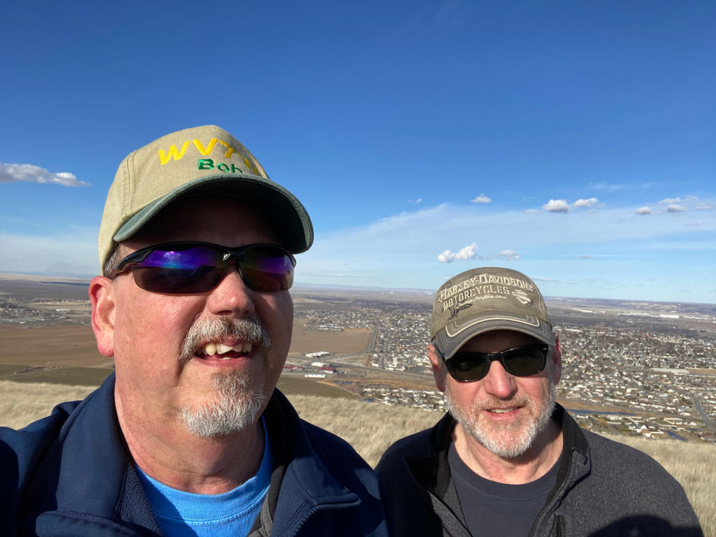 Bob WV7W (left) and Dan K7NXL