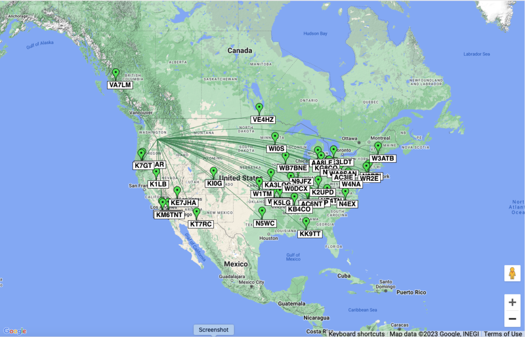 QSO map